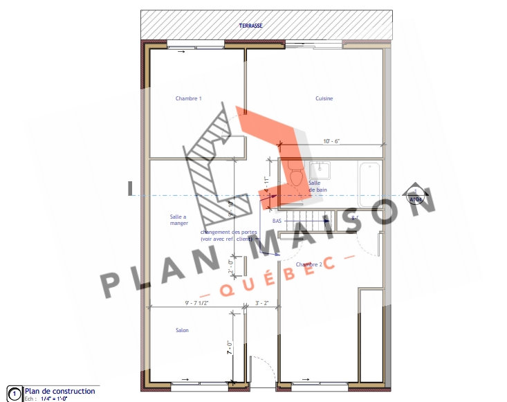 Plan de rénovation maison Québec Plan Maison Québec